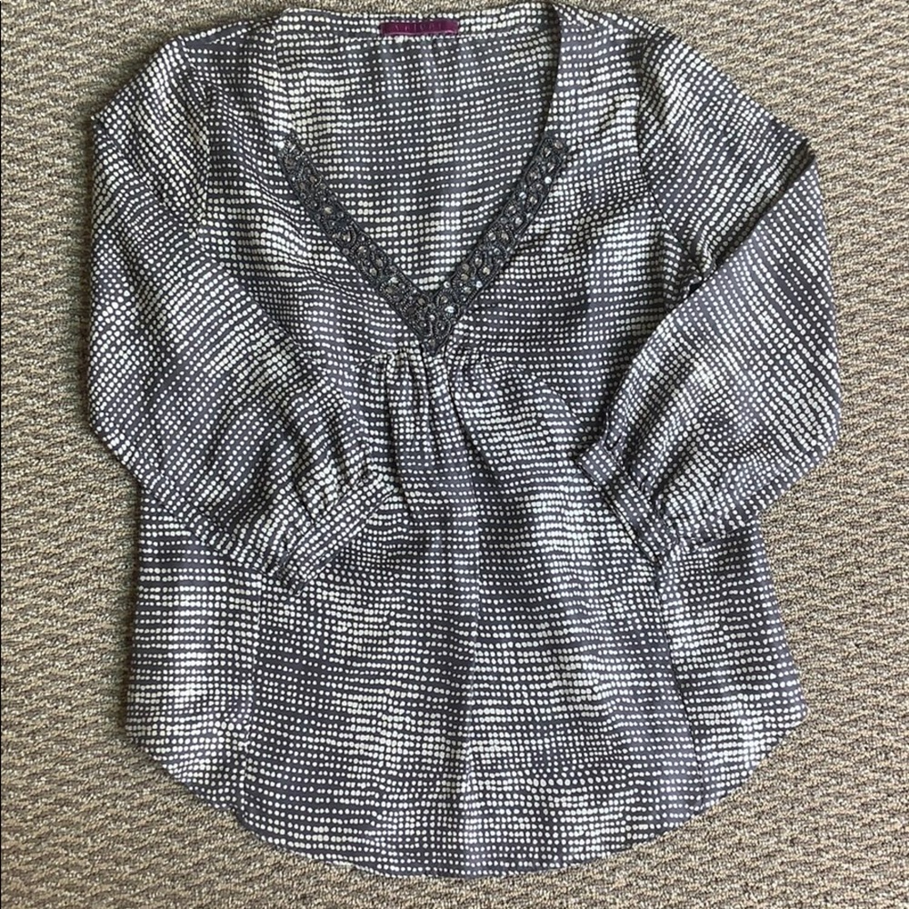 Velvet by Graham & Spencer Silk Blouse